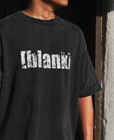 Blank Distressed Tee