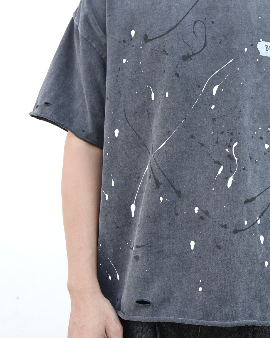 Splatter Distressed Tee