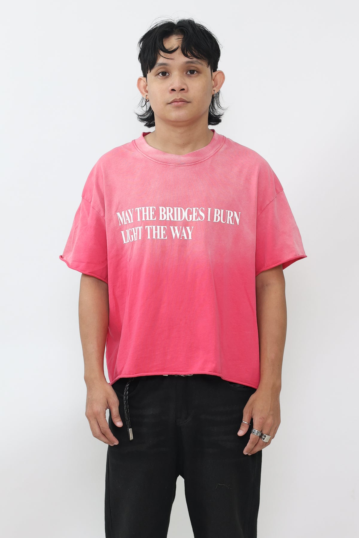 CHOPPED SUNFADE TEE
