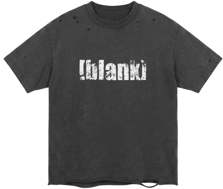 Blank Distressed Tee shirt view