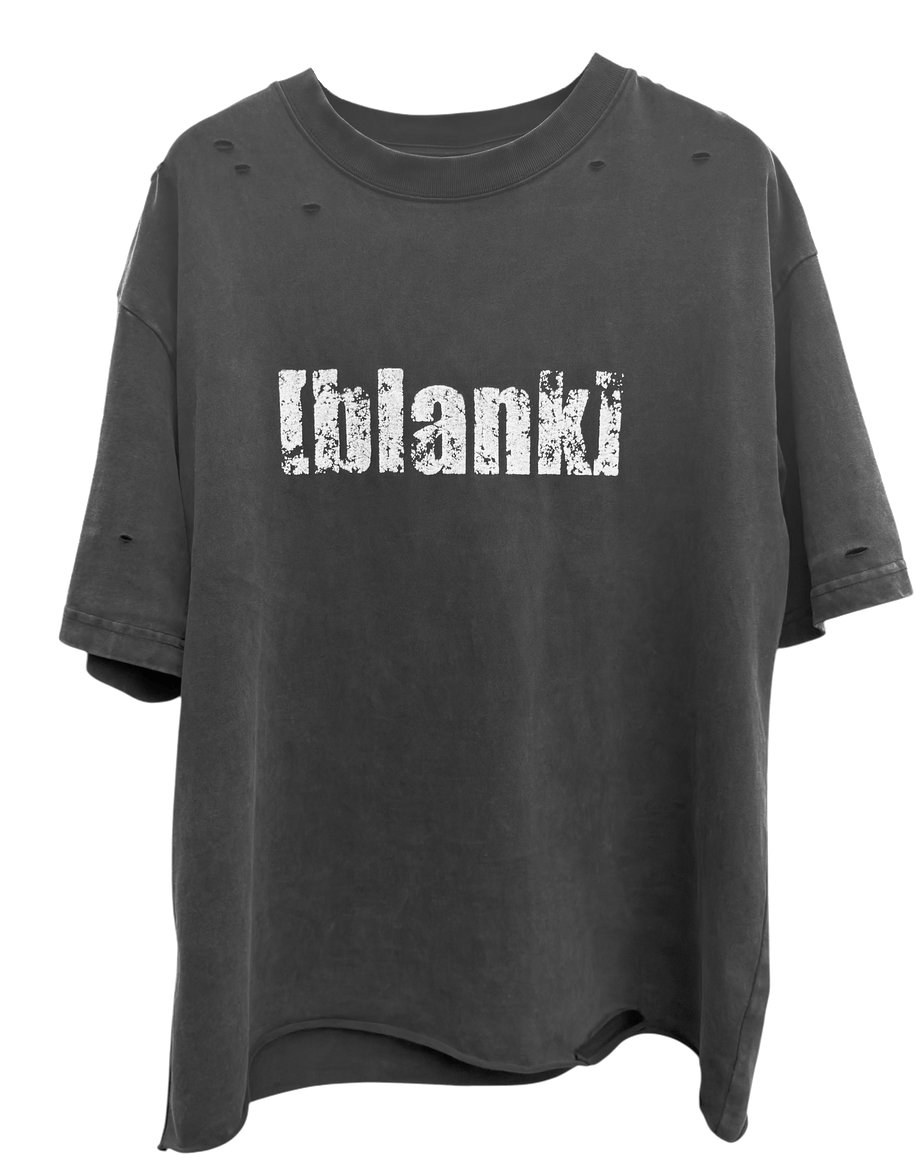 Blank Distressed Tee